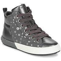 Geox J KALISPERA G.B girls\'s Children\'s Shoes (High-top Trainers) in grey