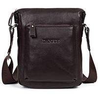 Genuine Leather Shoulder Bag Men Cowhide Casual Messenger Bag Male Business High Quality Crossbody Bag D147-1