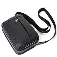 Genuine Leather Crossbody Bag Male High Quality Cowhide Messenger Bag Business Trendy Men Daily bag Zipper D8053