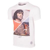 George Best Manchester T-Shirt (White)