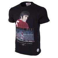 George Best United T-Shirt (Black)