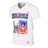 george best unbelievable t shirt white