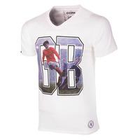 george best gb1 t shirt white