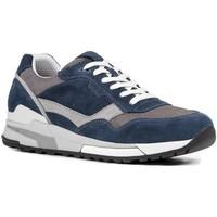 Geox U722HC 02214 Sneakers Man Blue men\'s Walking Boots in blue