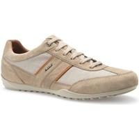 geox u52t5c 0zrfu sneakers man beige mens walking boots in beige