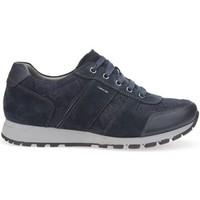 Geox U641RA 0BS22 Sneakers Man Blue men\'s Shoes (Trainers) in blue