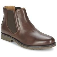 geox claudio g mens low ankle boots in brown