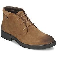 geox rubbiano b abx mens low ankle boots in brown