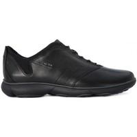 geox nebula mens shoes trainers in black