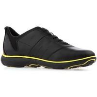 geox u nebula f mens shoes trainers in black