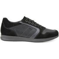 Geox U64H5C 022ME Sneakers Man men\'s Walking Boots in black