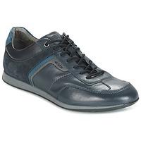 geox u clemet mens shoes trainers in blue