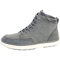 Geox Boots U Mattias B Stone men\'s Shoes (High-top Trainers) in grey