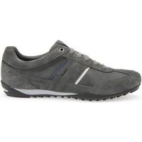 Geox U52T5C 022ME Sneakers Man men\'s Walking Boots in grey