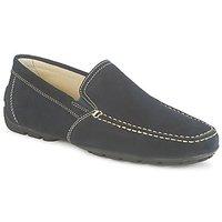 Geox MONET men\'s Loafers / Casual Shoes in blue