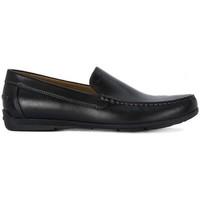 geox simon mocassino mens loafers casual shoes in multicolour