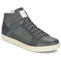 geox taiki b abx mens shoes high top trainers in grey