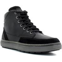 Geox U64T1B 04522 Sneakers Man Black men\'s Walking Boots in black