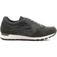 Geox U641RB 08522 Sneakers Man Anthracite men\'s Walking Boots in grey