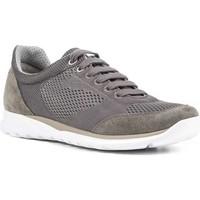Geox U720HB 01422 Sneakers Man Grey men\'s Walking Boots in grey