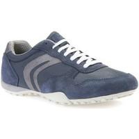 Geox U7207C 01422 Sneakers Man Blue men\'s Walking Boots in blue