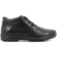 Geox U44R5B 00043 Ankle Man Black men\'s Mid Boots in black