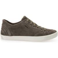 geox u64x2i 00022 sneakers man brown mens shoes trainers in brown