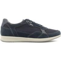 geox u62h5a 02211 sneakers man mens shoes trainers in blue