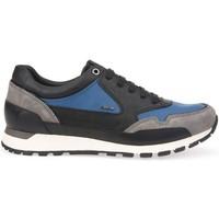 Geox U641RB 085CQ Sneakers Man Blue men\'s Walking Boots in blue