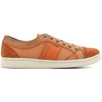 geox u620la 0nb22 sneakers man rust mens shoes trainers in orange