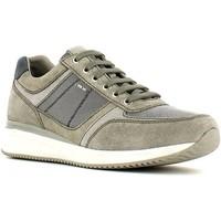 geox u620gb 02211 shoes with laces man mens shoes trainers in beige