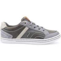 Geox J64B6B 0BCCL Sneakers Kid Grey men\'s Shoes (Trainers) in grey