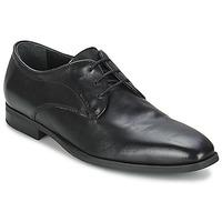 geox new life a mens smart formal shoes in black