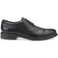 geox u64r2c 00043 elegant shoes man black mens walking boots in black