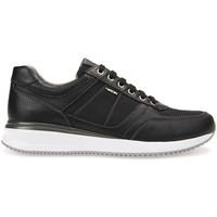 geox u620gb 08511 sneakers man mens shoes trainers in black