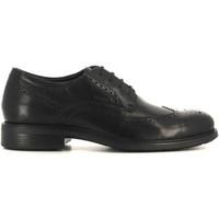 Geox U34R2B 00043 Lace-up heels Man Black men\'s Casual Shoes in black