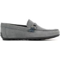geox u620xb 02285 mocassins man grey mens loafers casual shoes in grey