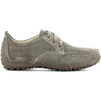 Geox U2202N 00022 Classic shoes Man Beige men\'s Casual Shoes in BEIGE