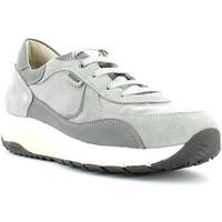 geox u5234b 02214 shoes with laces man iceantracite mens shoes trainer ...