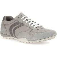 Geox U7207C 01422 Sneakers Man Grey men\'s Walking Boots in grey