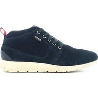Geox U54Q7A 00022 Sneakers Man Navy men\'s Walking Boots in blue