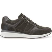 Geox U620GB 02285 Sneakers Man men\'s Walking Boots in brown