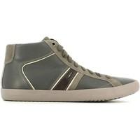Geox U54X2F 04322 Sneakers Man Grey men\'s Walking Boots in grey