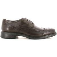 Geox U34R2B 00043 Lace-up heels Man Brown men\'s Casual Shoes in brown