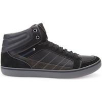 Geox U64R3G 022ME Sneakers Man Black men\'s Walking Boots in black