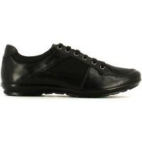 Geox U62A5A 04311 Classic shoes Man Black men\'s Shoes (Trainers) in black