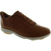 geox u nebula a mens shoes trainers in brown