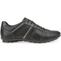 geox u52a5a 08522 sneakers man black mens walking boots in black