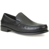 Geox U641ZA 00043 Mocassins Man Black men\'s Loafers / Casual Shoes in black