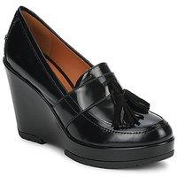 geox armonia shoe womens court shoes in black